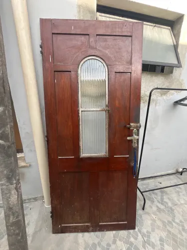 Porta de madeira maciça PEROBA 