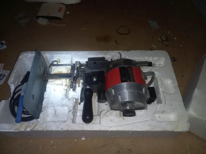 Máquina de cortar tecido de lâmina de 6 polegadas 