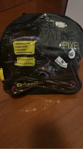 Vendo patins + kit de proteção