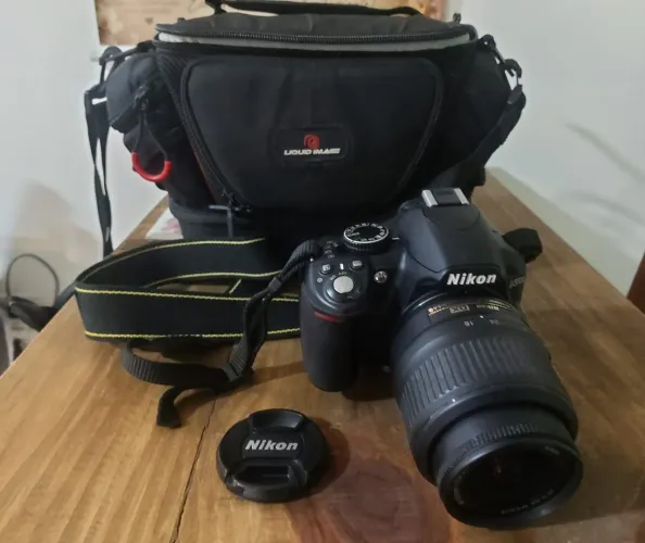 Vende-se câmera profissional nikon