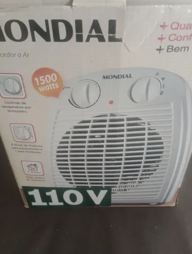 Aquecedor a ar nunca usado 