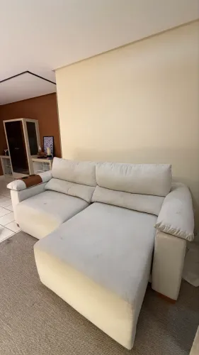 VENDO SOFÁ BEGE RETRÁTIL