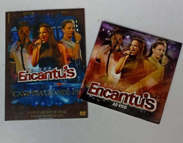 DVD mais CD Banda Encantus ao vivo