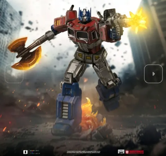 Optimus Prime Iron Studios Transformers