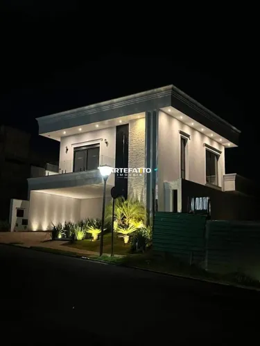 Casa de condomínio, no Veredas, com 4 suítes.
