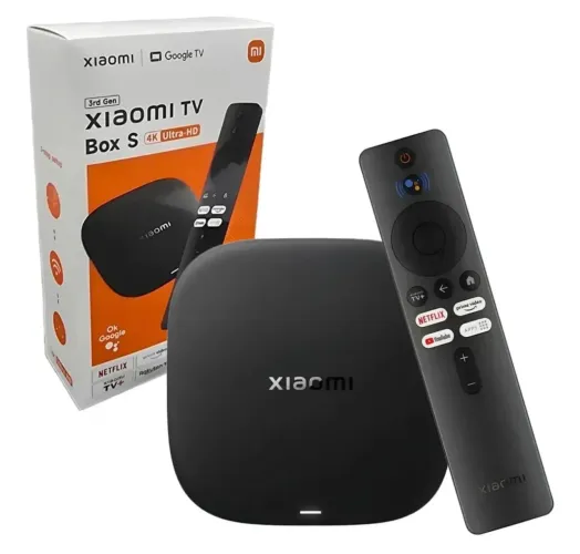 Xiaomi TV box 32gb 4k terceira geração