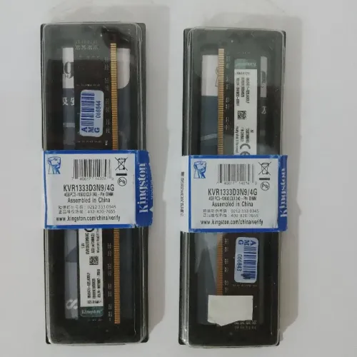 Memória RAM DDR3 4G cada.