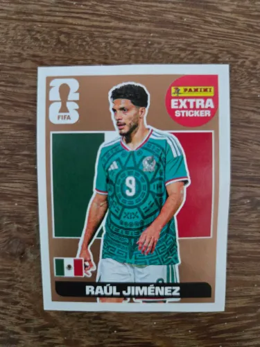 figurinha copa do mundo raúl jiménes