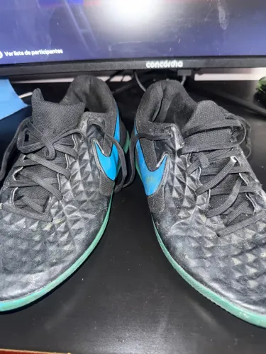 chuteira de futsal, nike TIEMPO