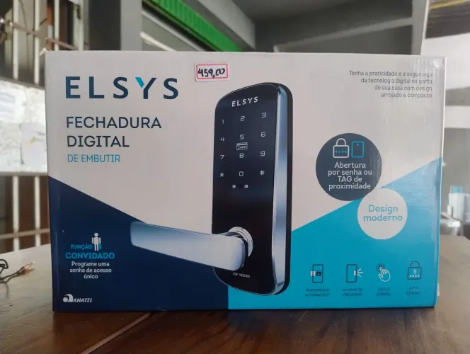 Fechadura Digital Elsys de Embutir ?