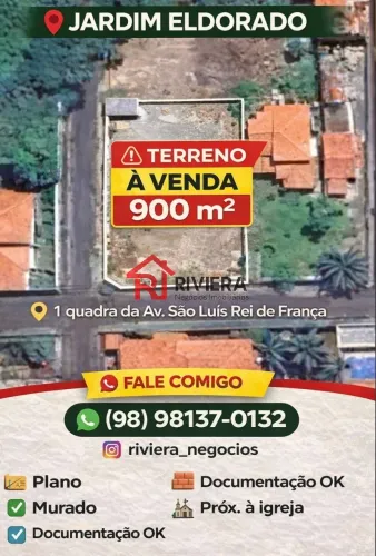 TERRENO RESIDENCIAL em SÃO LUÍS - MA, JARDIM ELDORADO