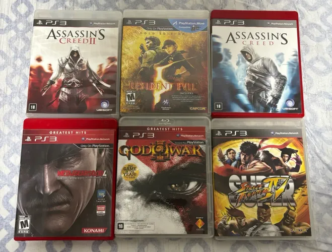 LOTE DE MÍDIA FÍSICA PS3
