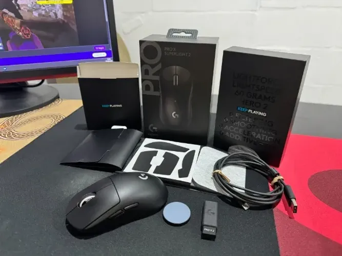 Mouse Logitech Pro X 2 SuperLight 2 Preto