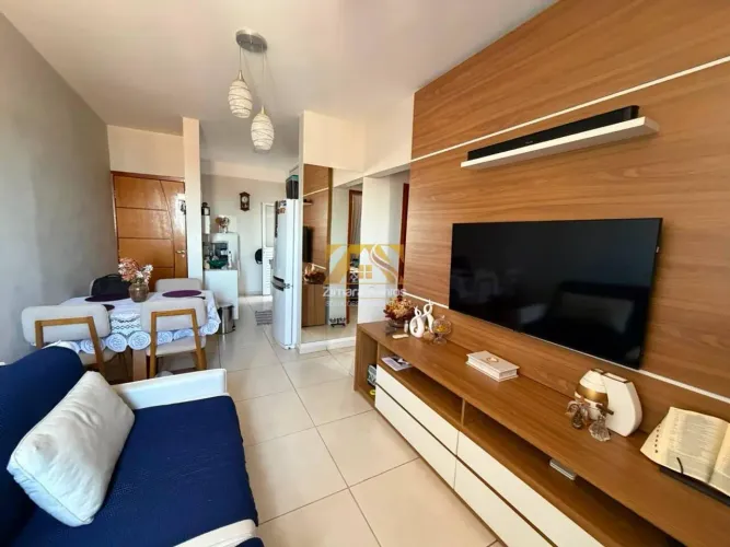 Apartamento 2/4, sendo 1 suíte, 56 m² - 405 sul (Arso 42) - Residencial Santos Dumont - Pa