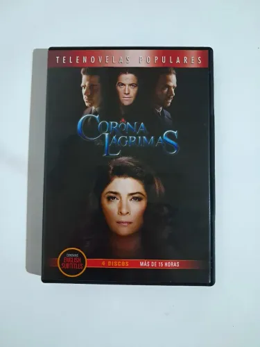 DVD Corona de Lágrimas - Lágrimas de Amor - Compacto Novela Mexicana