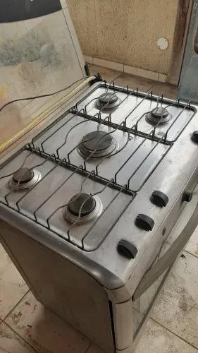 Fogão Continental 5 Bocas - Funcionando - Detalhe no Acendedor do Forno