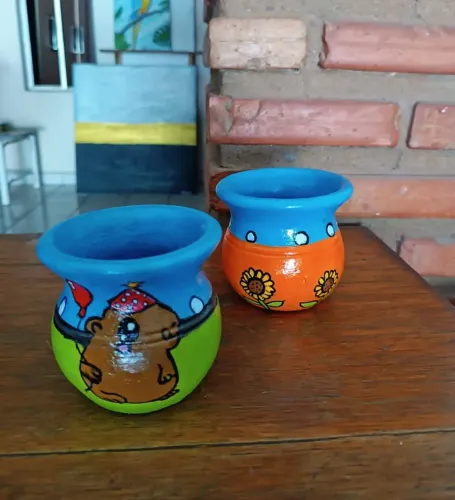 Vasos artesanais