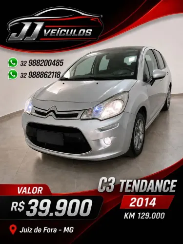 Citroen C3 Tendance 1.5 Flex 8V 5P Mec. 2014