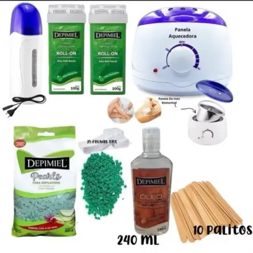 Kit de depilação