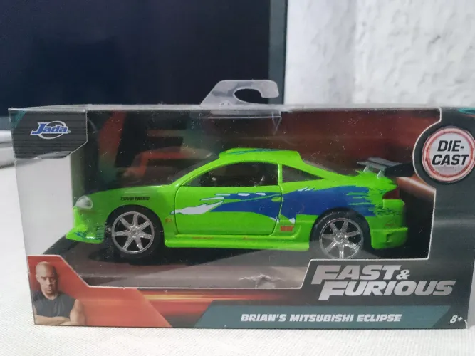 Miniatura do Mitsubishi eclipse do velozes e furiosos