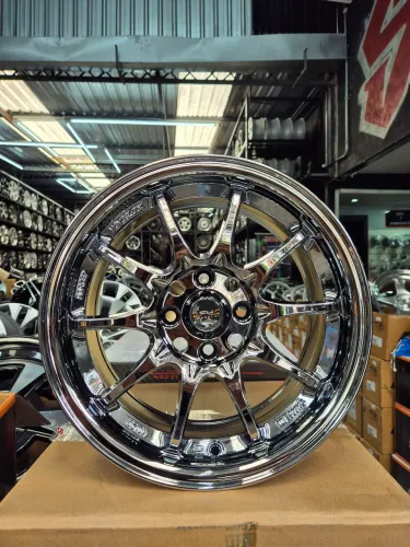 Jogo de rodas IMPORTADAS EXCLUSIVAS Zeus ce28 aro 15x7 -4x100 - CROMADAS