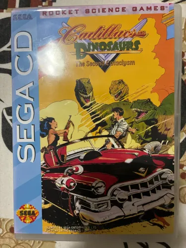 Cadillacs and Dinosaurs The Second Cataclysm Sega CD - repro 