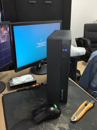 PC GAMER GT1030 2GB MSI G5400 8°G 12gb 2400mhz NVME 512gb +4tb de HD