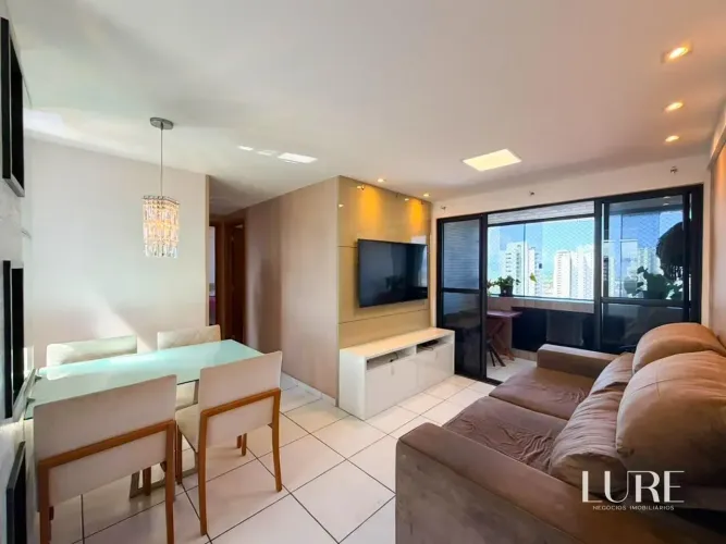 Apartamento Andar Alto com 2 quartos em Capim Macio - Natal - RN