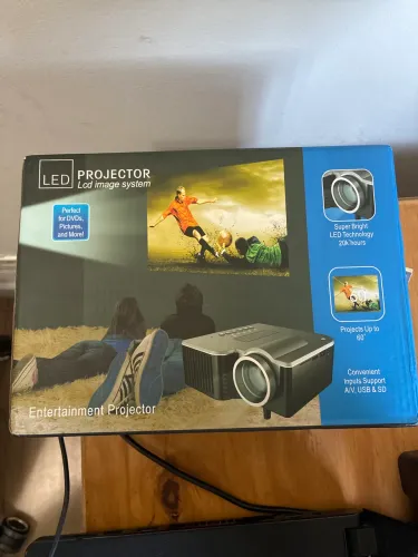 Projetor de até 60 polegadas
