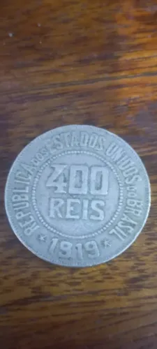 Moeda de 400 reis de 1919 MBC