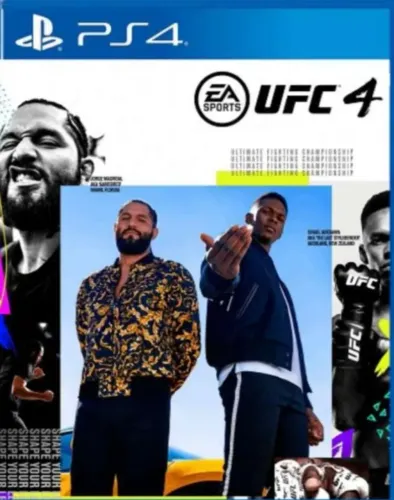 UFC 4 ps4 mídia digital 