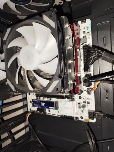 Kit Placa mãe Ryzen 5600X/ 16Gb Ram