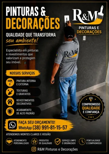 R&M Pinturas e Decorações