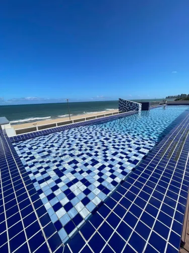 Studio mobiliado beira mar 