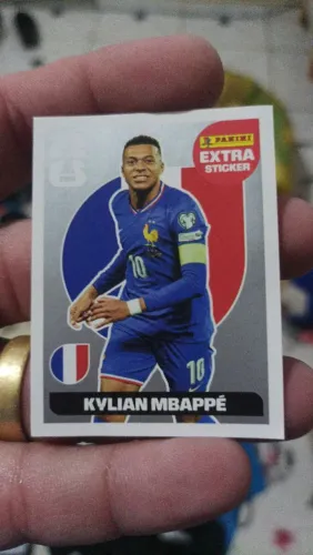 figurinha legendária prta Mbappé