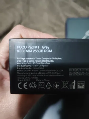 TABLET POCO PED M1
