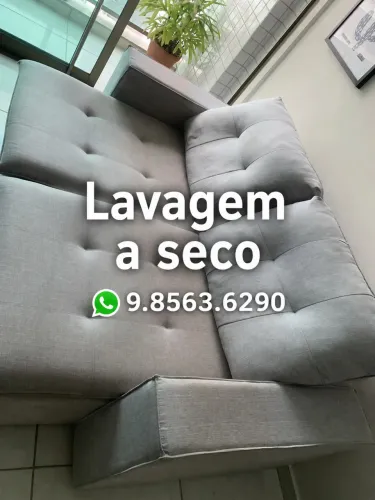 Lavagem a seco sofá