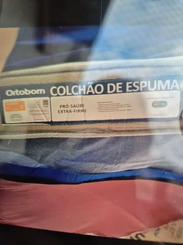 Colchão ortobom pro saude extra firme solteiro como novo