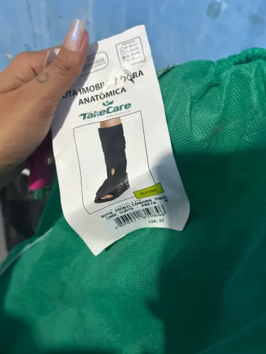 Bota imobilizadora anatômica