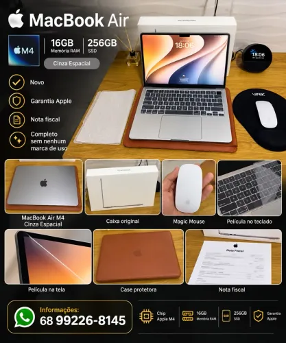 MacBook Air M4 + Magic Mouse