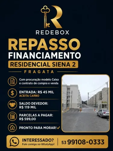 Repasso financiamento de apartamento no fragata pelotas