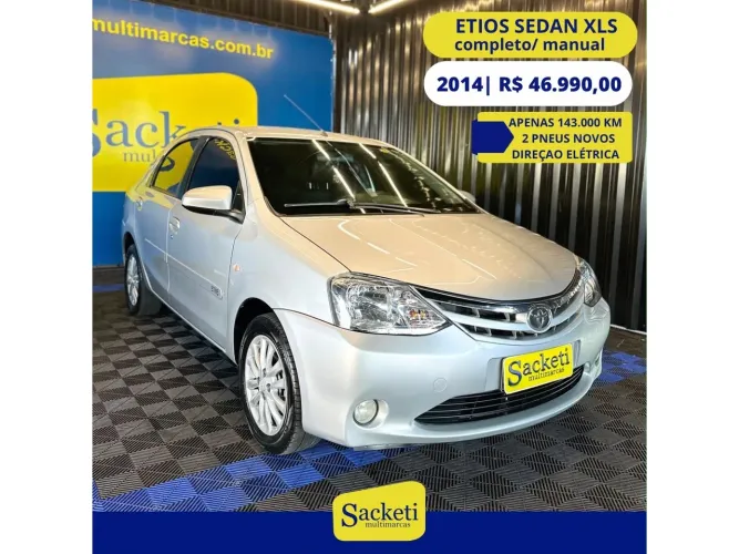 Toyota Etios XLS Sedan 1.5 Flex 16V 4P Mec. 2014