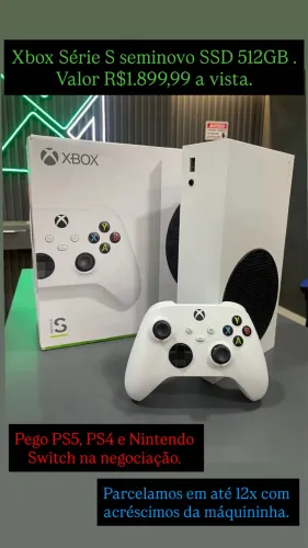 Xbox Série S SSD 512GB