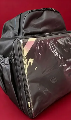 Bag com bolso superior laminado