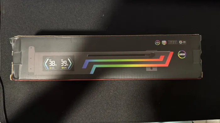 Suporte de Placa de Vídeo ARGB com Display - ZX6