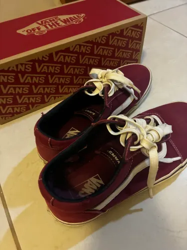 Tênis vans old school original vinho