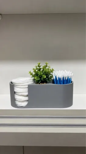Organizador de algodão/cotonete