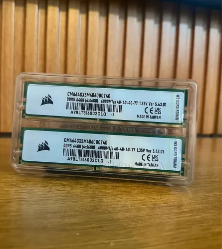 64 GB memória DDR 5 Corsair