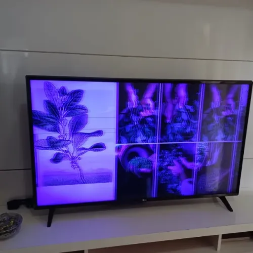 TV 42" em perfeito estado, funcionando e com controle