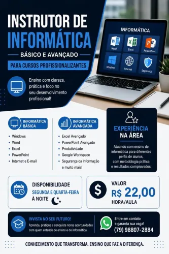 Aulas de Informática 